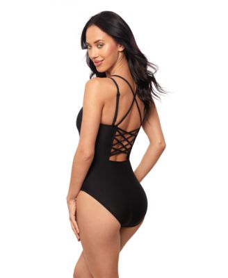 Women's Sigourney Strappy-Back One-Piece Swimsuit