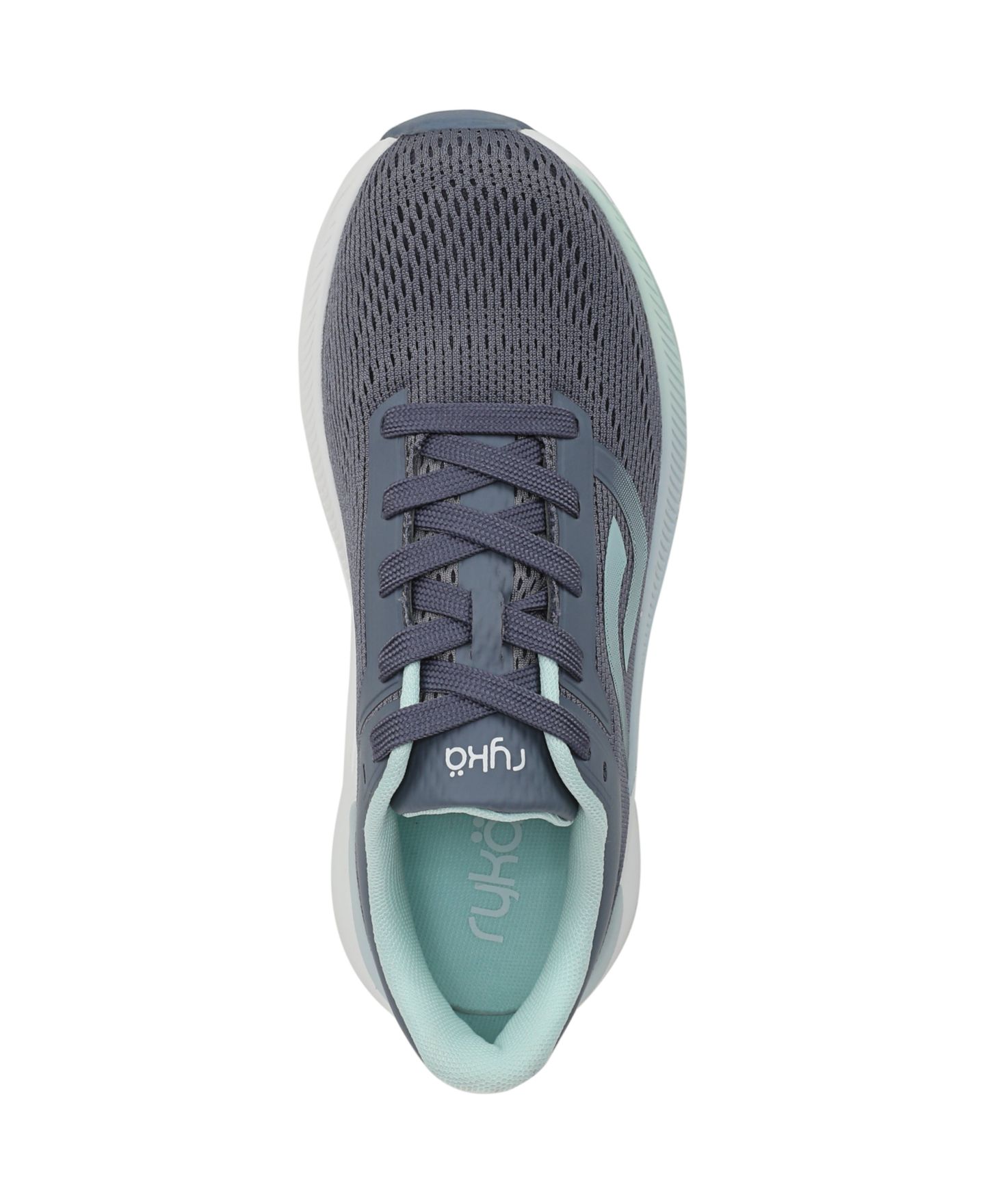 Женские кроссовки Ryka Convoy Lace-Up Walking, цвет: Синий сетчатый — фото 4
