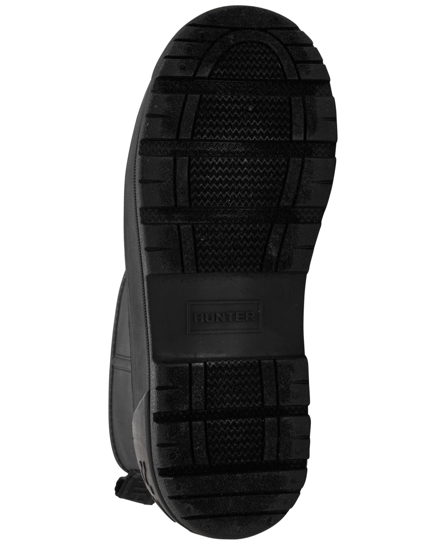 Женские ботинки Hunter Wales Waterproof Rain Booties, цвет: Чёрный — фото 6