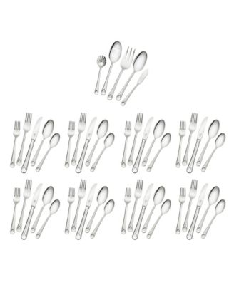 Provence 18/10 Stainless Steel 45 Pc. Flatware Set, Service for 8