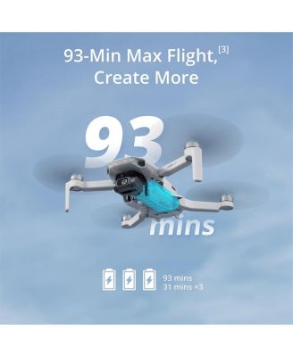 Mini 4K Drone Fly More Combo + 64GB Micro Memory Card + Landing Pad