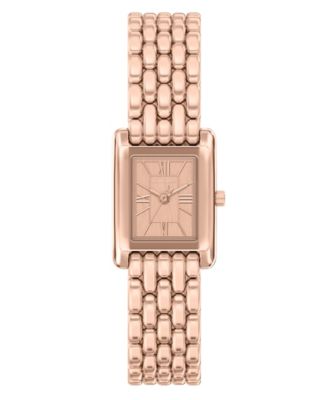 Women's Essex Three-Hand Rose Gold-Tone Stainless Steel Watch, 20mm