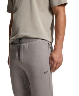 Men's Reflective Detail Regular-Fit Tracksuit Bottom Pants