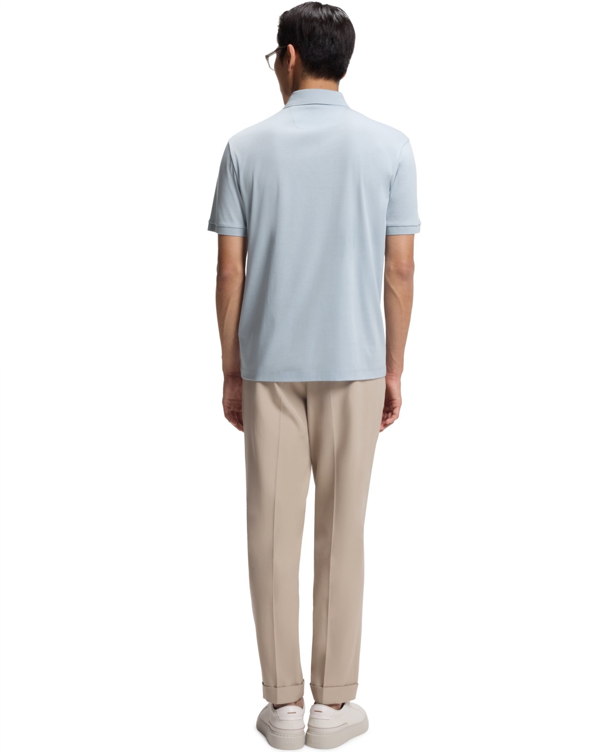 Boss by Hugo Men's Mercerized Cotton Regular-Fit Polo Shirt