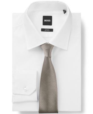 Men's Jacquard Pattern Silk Slim Tie