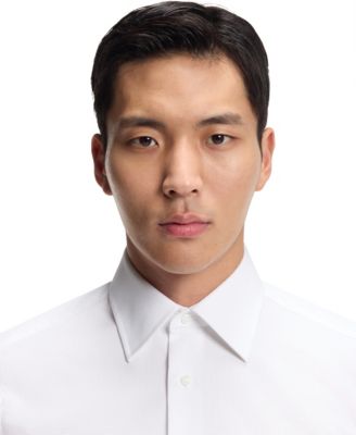 Men's Cotton Slim-Fit Dress Shirt