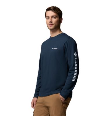 Men's Fundamental Graphic Long-Sleeve T-Shirt