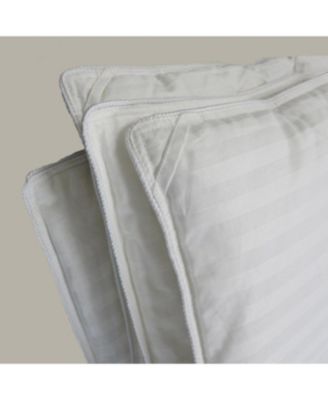 Egyptian Cotton Damask Stripe Down Comforter Lightweight
