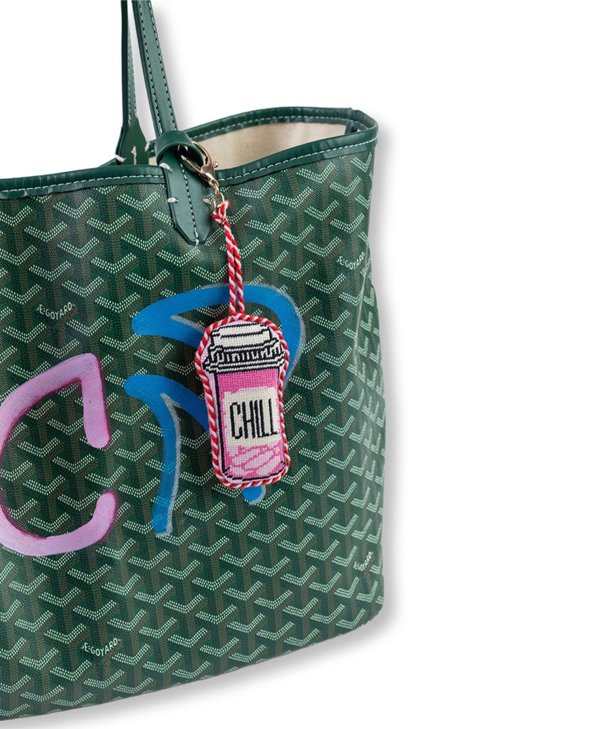 Furbish Studio Needlepoint Bag Charm