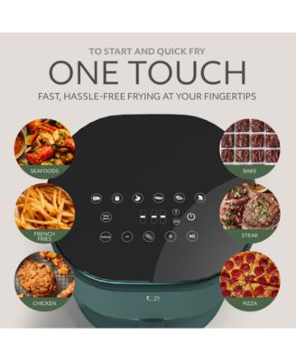 5QT Digital Glass Air Fryer - Self-Cleaning, Digital Touch Screen, Healthier Frying, Watch Your Food Cook
