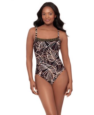 Miraclesuit - Women's Lets Be Fronds Kara Underwire One-Piece Swimsuit