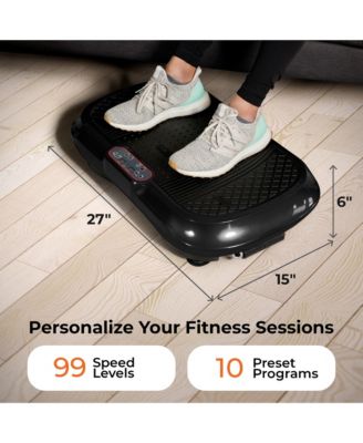 Waver Vibration Plate Exercise Machine – Whole Body Vibrating Plate for Weight Loss, Recovery, and Muscle Toning