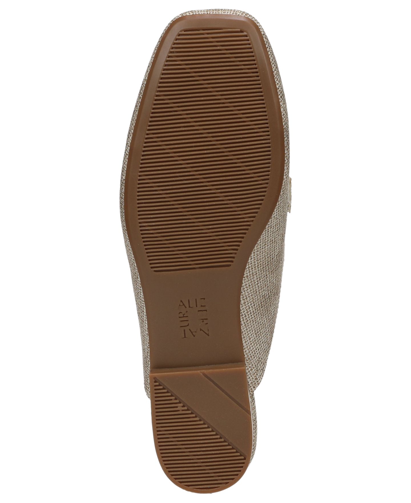 Женские сабо Naturalizer Basel Mule Flats, цвет: Натуральный бежевая искусственная кожа — фото 5