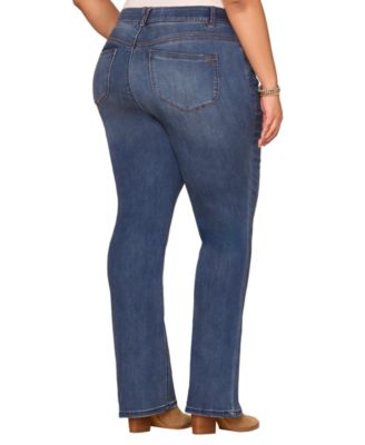 Plus Size Itty Bitty Boyfriend Jeans