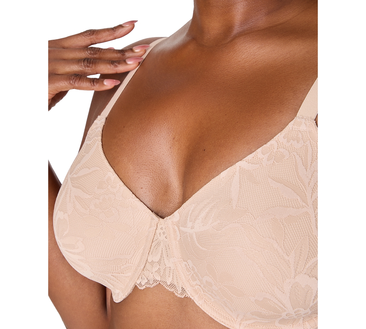 Bali Plus Breathe Medium Underwire Full Coverage T-Shirt Bra