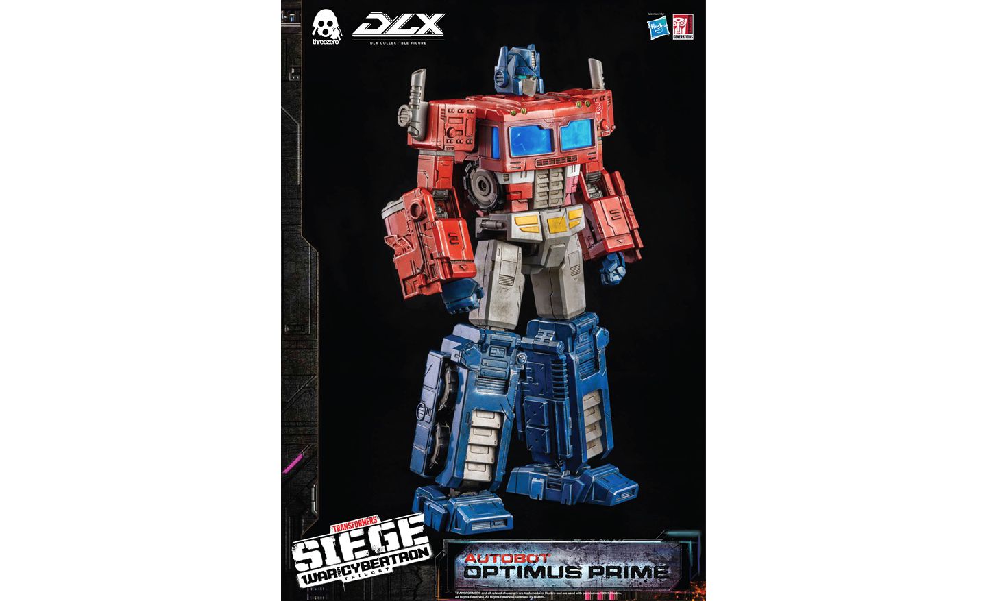 Детские фигурки Transformers Optimus Prime War for Cybertron Trilogy Dlx 10" LED-Illuminated Die-Cast Collectible Figure, 14 Years & Up — фото 3