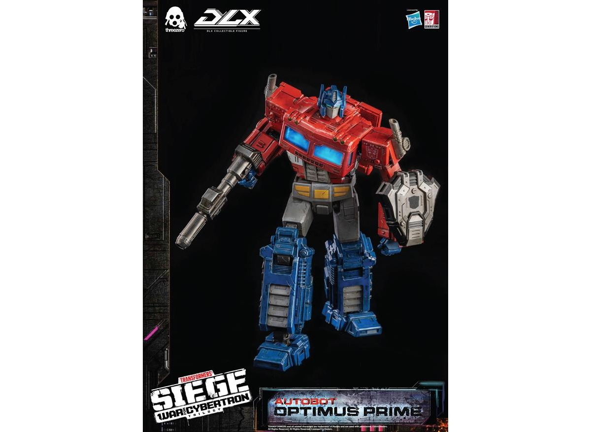 Transformers Optimus Prime Collectible Figure Dlx Scale Collectible Figure | Transformers | threezero