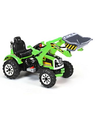 SUGIFT 12V Kids Ride On Car UTV Electric Vehicle with LED Lights Music and Horn