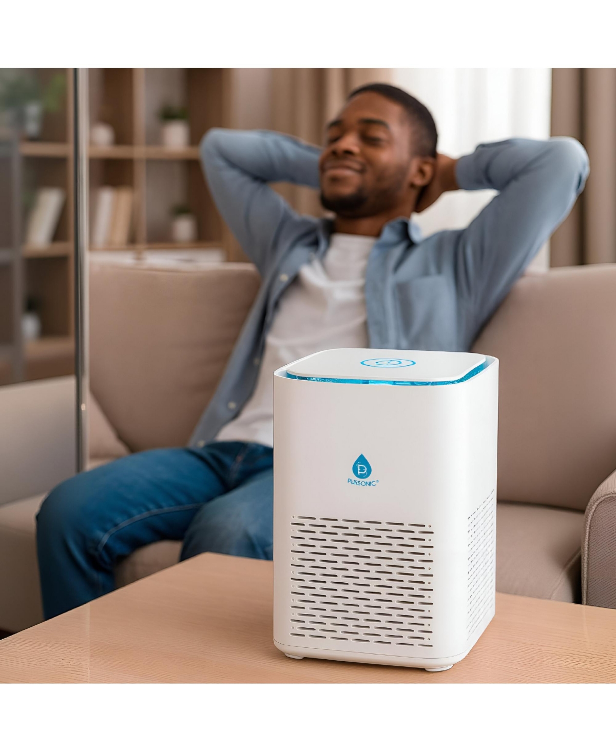 Pursonic True Hepa Air Purifier – Compact Power for Cleaner Air