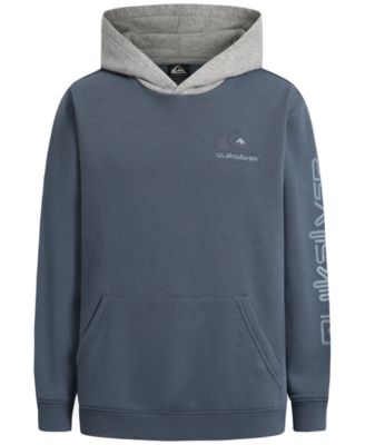Quiksilver - Boys' 8-20 Color-Block Long-Sleeve Hoodie