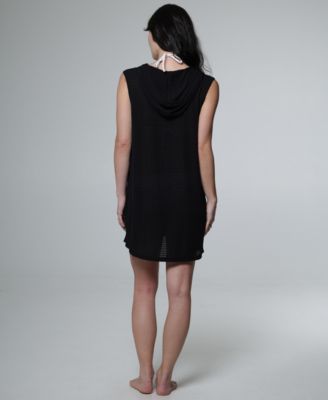 Women's Sleeveless Zip-Up Swim Hoodie