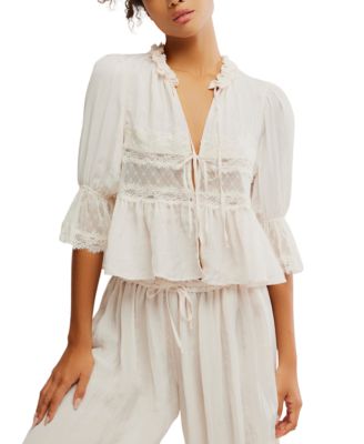 Women's Forever Young Bed Jacket Top