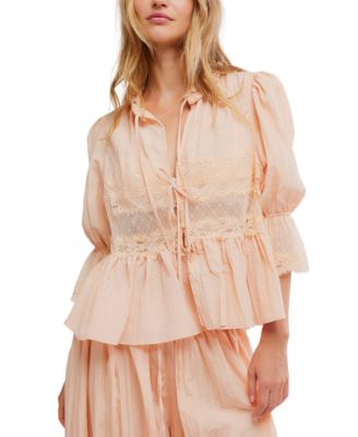 Women's Forever Young Bed Jacket Top