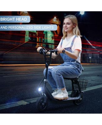 8-Inch Kids Electric Scooter with 11 MPH, 12-Mile Range & 3 Speed Modes, Parent-Approved