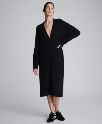 Women's Long-Sleeve Cardigan Sweater