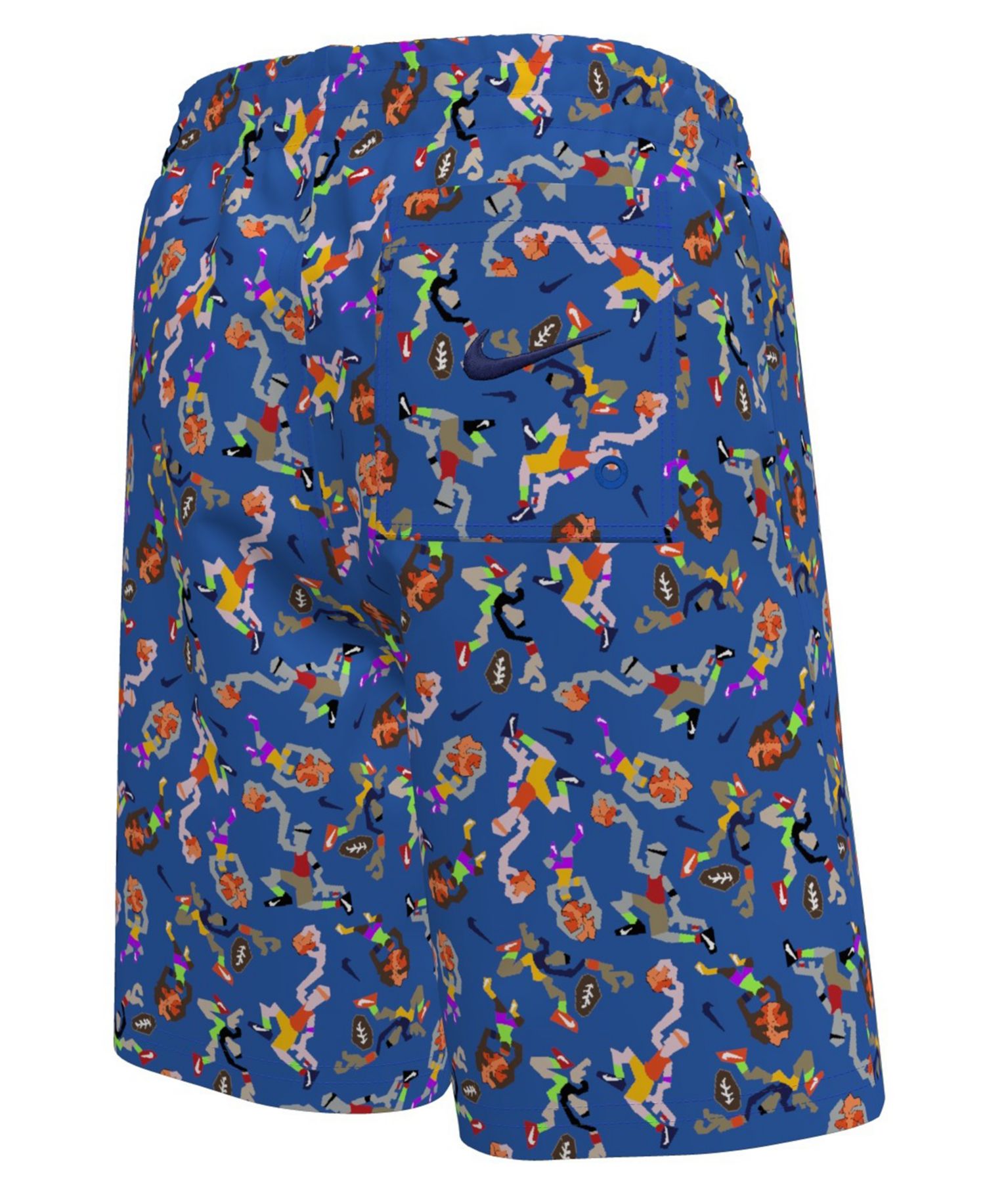 Boys' 8-20 Sports Guy Novelty Print Swim Trunks