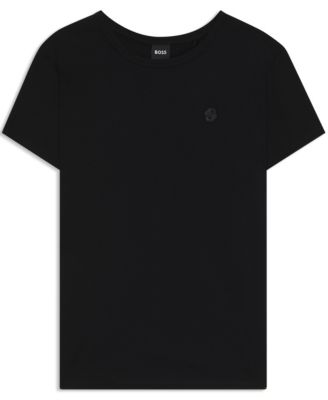 Women's Slim-Fit Mercerized-Cotton T-Shirt