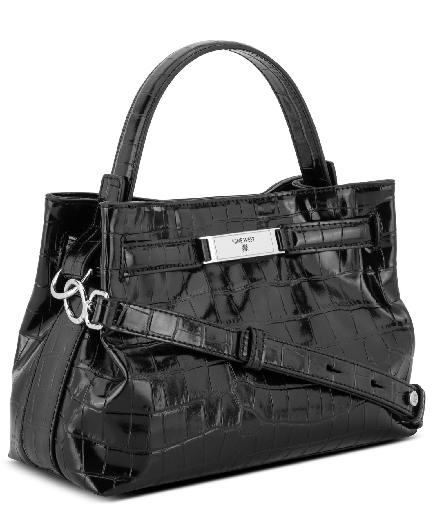 Harlee Mini Zipper Satchel Bag