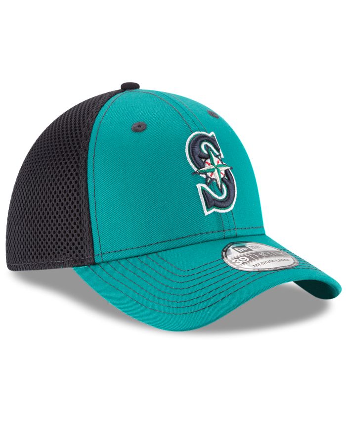 New Era Seattle Mariners Team Front Neo 39THIRTY Cap Macy's