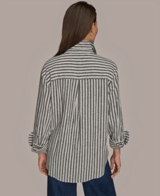 Women's Collared Button Front Shirt
