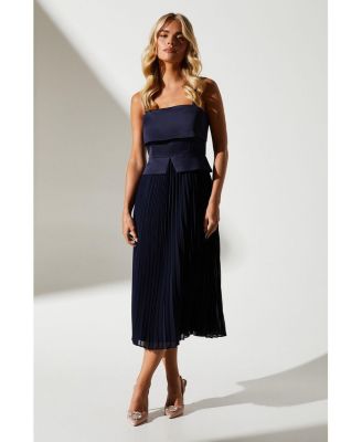 voluminous midi dress Velours Neutral Voluminous Midi Dress, XL / Neutrals
