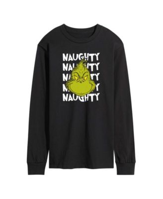 AIRWAVES - Men's The Grinch Merry Grinchmas Graphic Crewneck T-Shirt