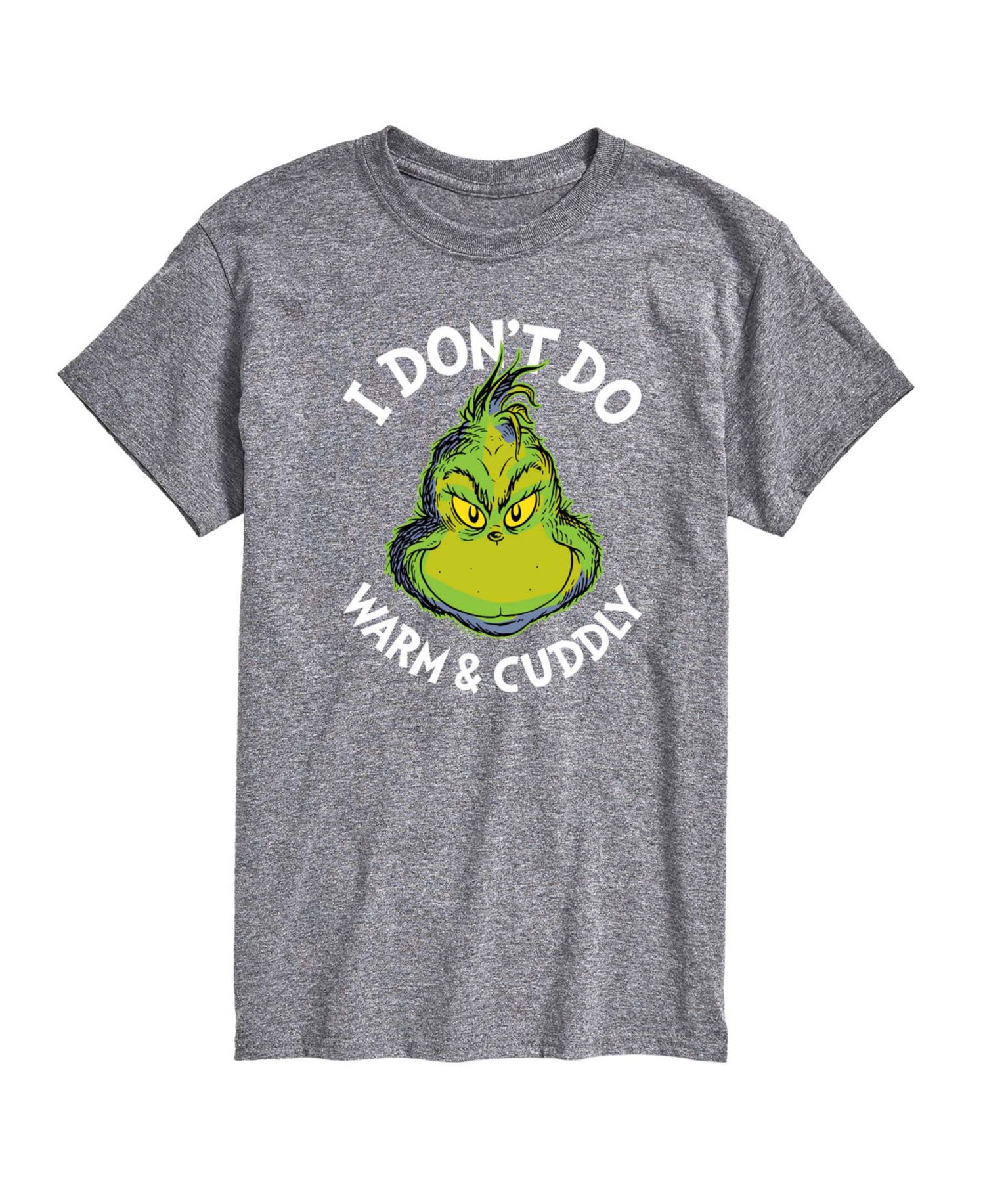Men's The Grinch I Don't Do Warm And Cuddly Graphic T-Shirt