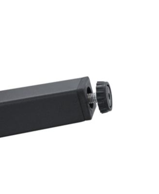 Streamdale 4-pack white PU dining chairs, ergonomic buckle backrest, black metal legs