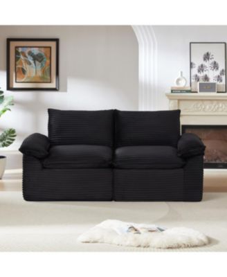 Streamdale Modern corduroy cloud sofa, freely combined, comfortable sitting experience