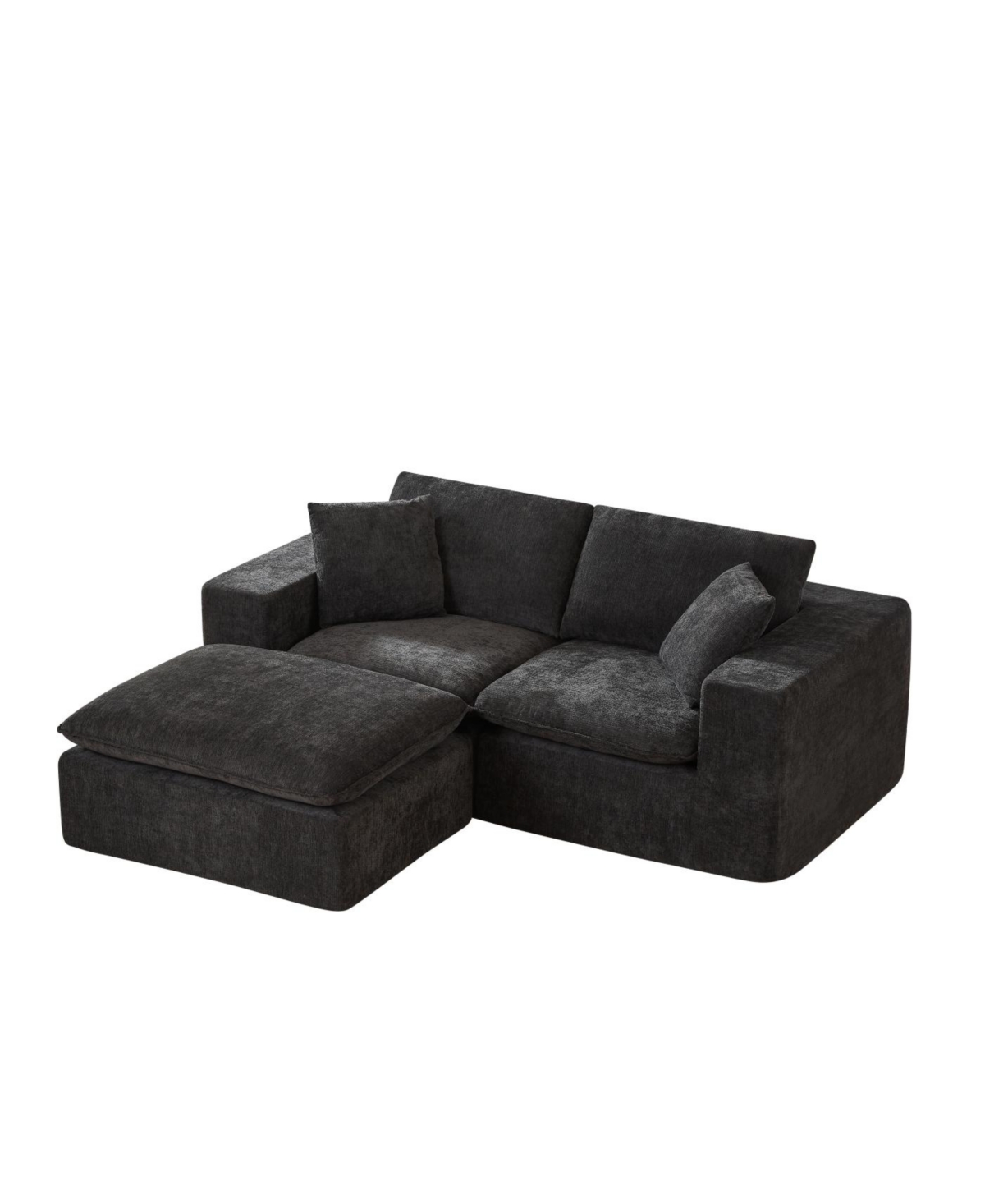 Streamdale Modern Chenille Cloud Sofa - Freely Combinable & Comfortable