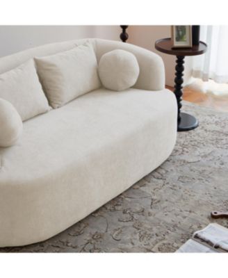 Streamdale Sofa-in-a-Box Memory Foam 2-Seater Couch, Beige