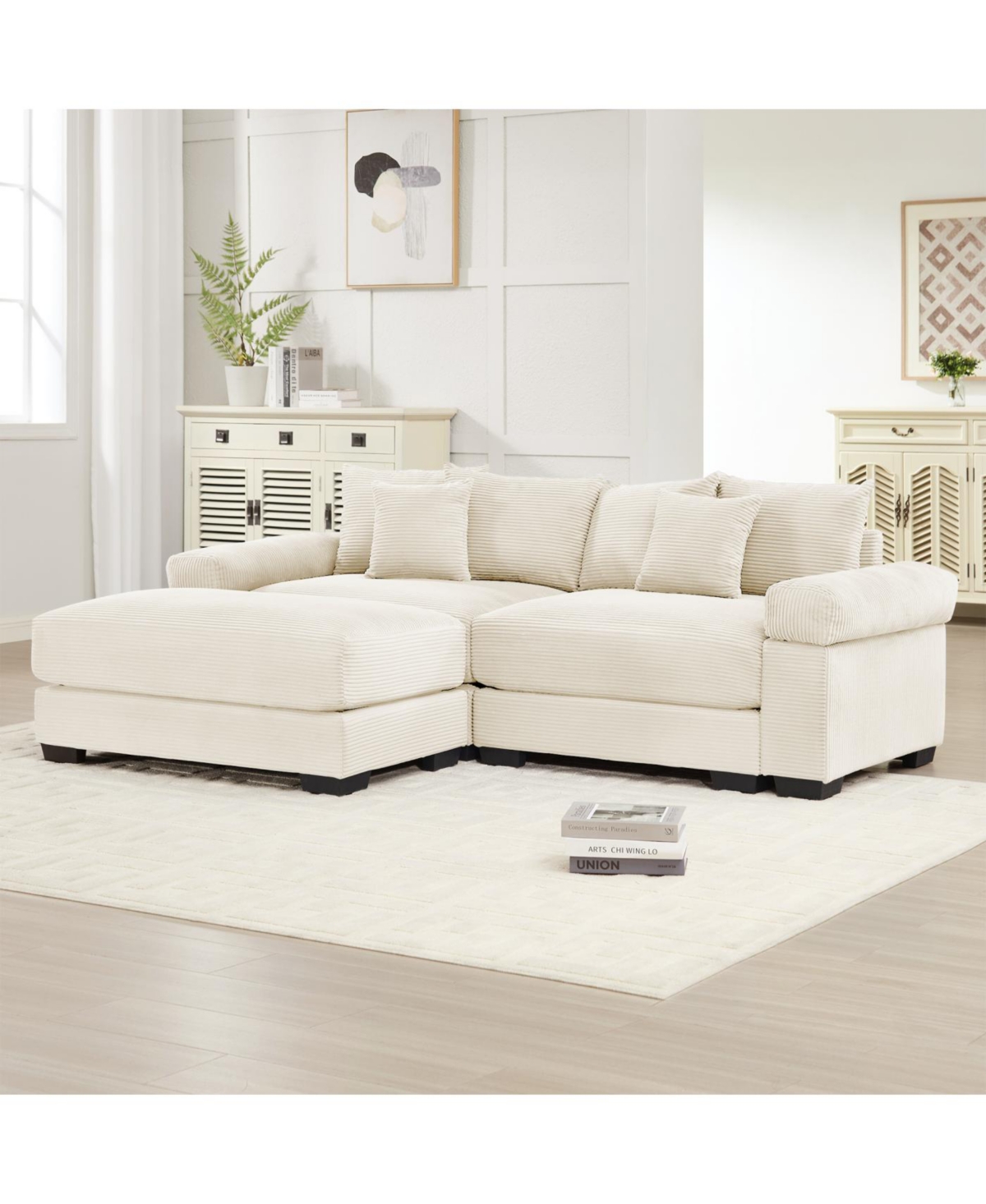 Streamdale Furniture Cloud Couch: Flexible, Modular Chenille Sofa for Ultimate Comfort