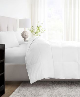 Solid Cotton 300TC Down Alternative Comforter, Twin/Twin XL