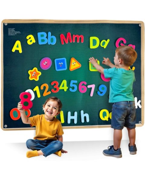 Детские игрушки Quokka Double-Sided Social-Emotional Felt Board, 70-Piece, Ages 3+, цвет: Abc