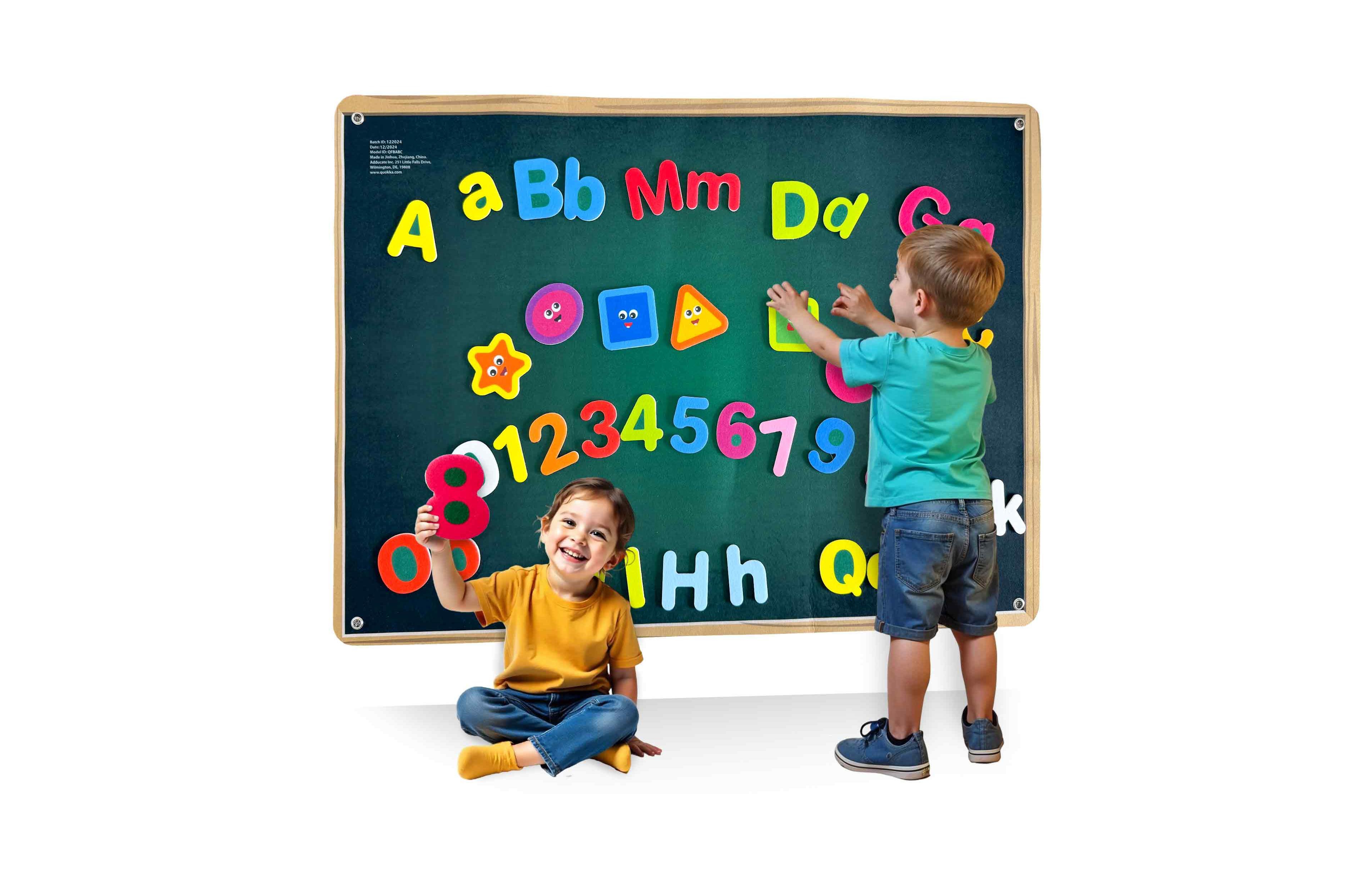 Quokka Felt Board for Kids 3-5 Years Old - Social Emotional Preschool Learning