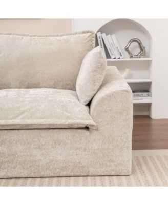 Streamdale 103" Cloud Sectional Couch with L-Shape Chaise, Modern Modular Sofa