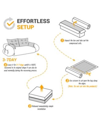 Human Dog Bed, Lazy Sofa Couch, 78.7" Foldable Sofa Bed, 3-in-1 Teddy Fabric Foam Sleeper Sofa Bed, Brown