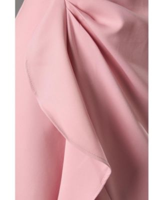 Women's Waterfall Crepe Midi Dress