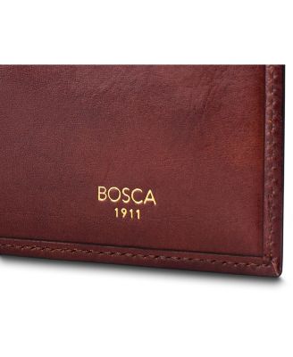 Men's Old Leather Passport Case