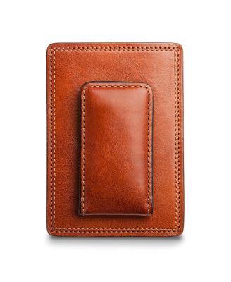 Men's Dolce Deluxe Front Pocket Wallet, Amber